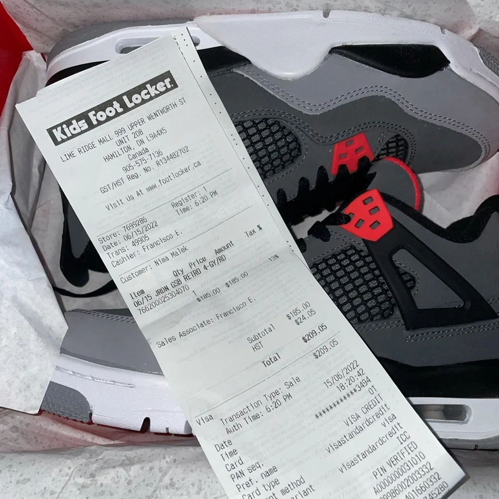 Jordan 4 Infared - Picture 3 of 12